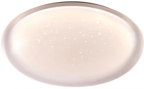 Настенно-потолочный светильник Sonex Jolly 7774/DLN пластик/белый "зв. небо" LED 48Вт 3000/4000/6000К (для детской, 220V, круглые, звездное небо, IP43)