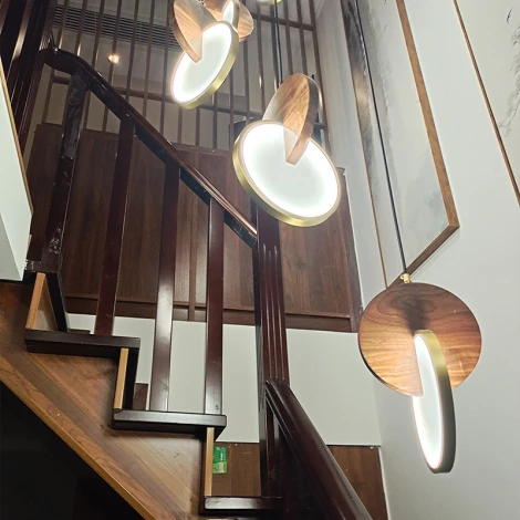 Светодиодный подвесной светильник Glatt Wood ImperiumLoft Glatt-Wood01 (167490-26) (220V, на проводе)