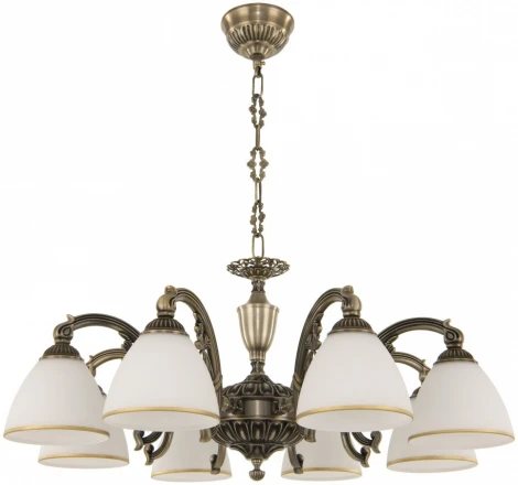 Подвесная люстра Arte Milano AM341837 341837/8 AB (220V, на цепи)