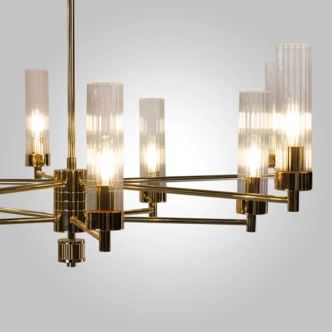 Подвесная люстра на штанге AM Group INDIGO INDIGO SP10 FGD (220V)