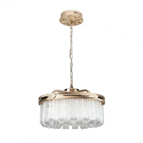 Подвесная люстра светодиодная с пультом Modelux ML.9542.500 GD