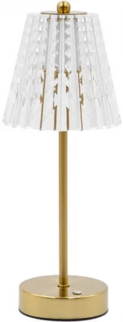 Настольная лампа c зарядкой от USB L'Arte Luce Bechero L64032.70 bronze (LED, диммер)