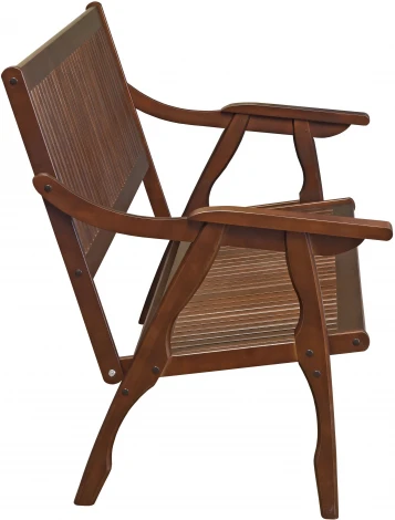 Диван-скамья Массив решетка, каркас орех от фабрики Mebelik