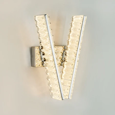 Бра светодиодное хрустальное с регулировкой цветовой температуры Modelux MODELUX ML.751.02 CR