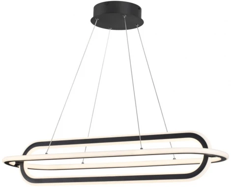 Светильник подвесной Novotech Ondo 359173, диммируемый, в комплекте пульт ДУ IP20 LED 4000К 116W 220V OVER (регулировка яркости, на тросе)