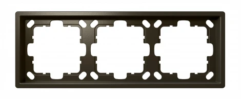 Рамка на 3 поста (бронза) Jasmart FD FD1003BR