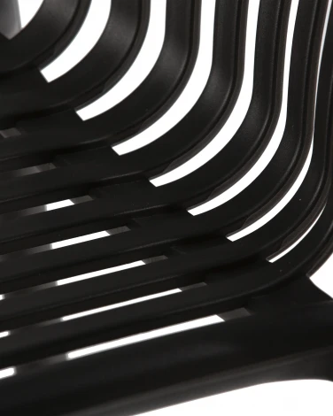 Стул полубарный CHLOE (черный)