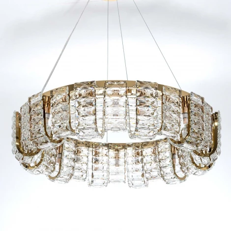 Подвесная люстра хрустальная Modelux MODELUX ML.755.24 GD