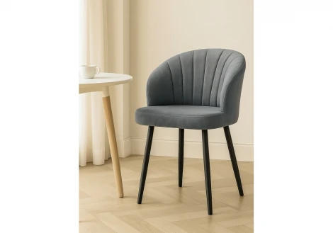 Обеденный стул Woodville Бэнбу marseille 11 данс / черный