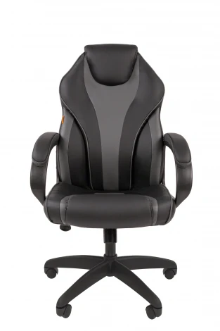Офисное кресло Chairman 299 Россия экопремиум черный/серый