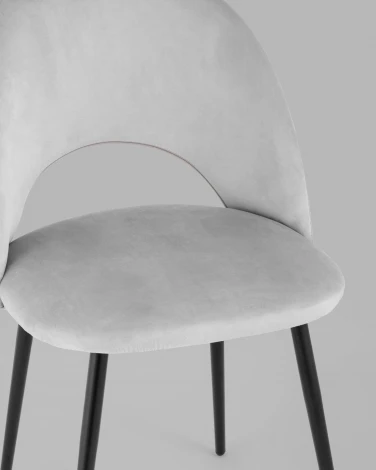 Стул Stool Group Меган велюр светло-серый УТ000025513