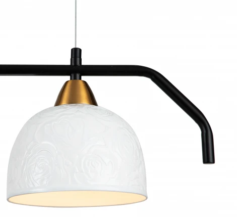 Подвесной светильник Attimo V000156 (10005/3PL Black) (220V, на тросе)