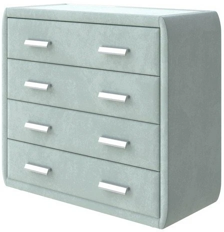 PROxSON Комод Soft Mebel (Ткань: Велюр Casa Мятный) 101x48