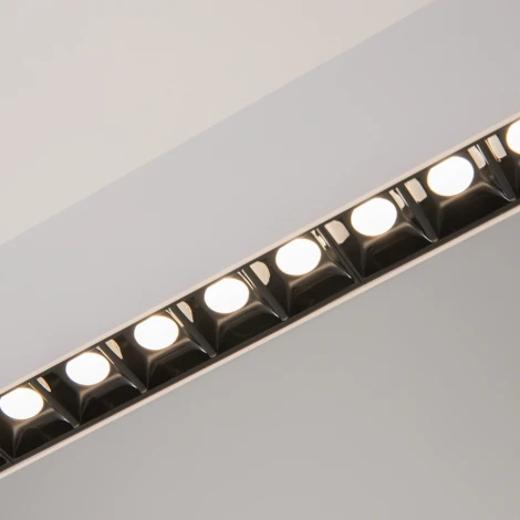 Подвесной линейный светильник Points 4000K 1x40Вт 25° LED Maytoni Technical P050PL-L40W4K (220V, на тросе)