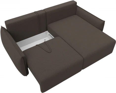 Диван угловой Лига-051 НПБ угол универсальный Лига Диванов (Рогожка) арт.128647