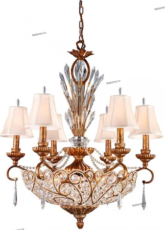 Подвесная люстра N-Light 240 2404/6+6 spanish bronze