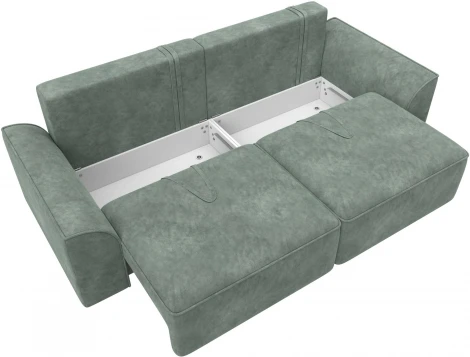 Диван прямой Лига-048 НПБ Лига Диванов (Велюр) арт.128221