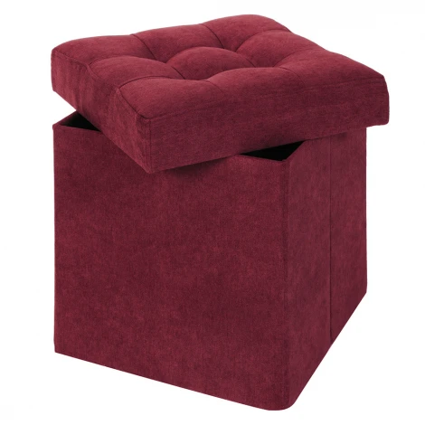 Пуфик Dreambag складной Бордовый Велюр 13559