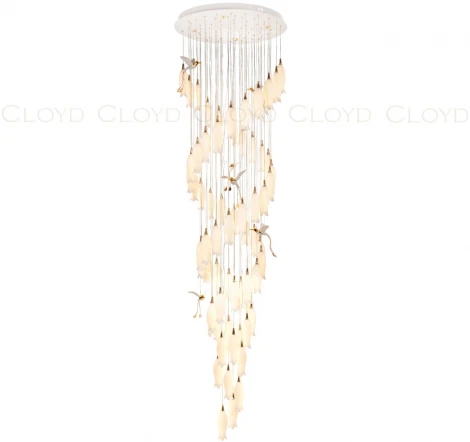 Подвесная люстра большая Cloyd Argana 10813