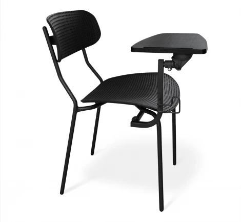 Конференц-стул Sheffilton SHT-S85М-RD черный/черный муар 3775782702