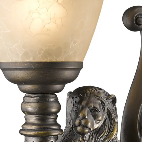 Настенный фонарь уличный Favourite Guards 1337-1WL (220V, животные, IP44)