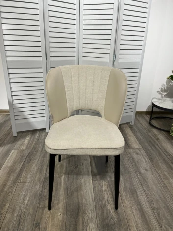 Обеденный стул M-City HERMES WZ2042-01 молочный/ HK017-01 слоновая кость,