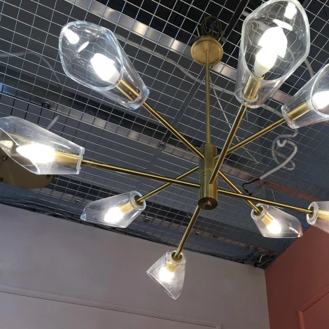 Потолочная люстра ярусная на штанге Cloyd Helicopt 10501 (220V)