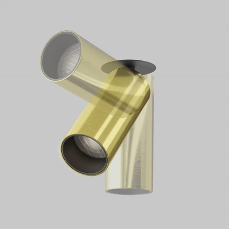 Встраиваемый точечный светильник Maytoni Focus Led C053CL-L12W4K-W-BS (220V, круглые)