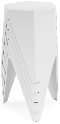 Табурет Woodville Korner white 15690