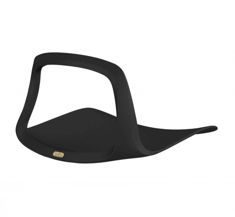 Стул полубарный Sheffilton SHT-ST59/S196-1 черный/хром лак 7723189104