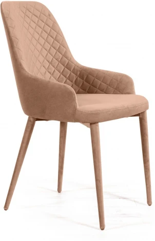 Стул Douglas ромб, бархат бежевый 5 Top Concept (21434)