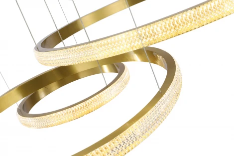 Подвесной светильник Zortes Lidia ZRS.30110.114 (LED, 220V, пульт управления, на тросе)