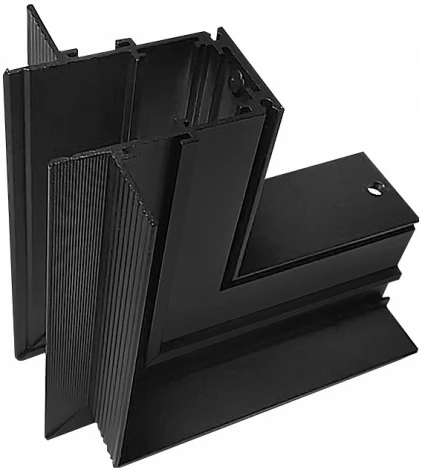 Соединитель внешний угловой для встраиваемого шинопровода iLedex Vision48/22 OUTTER CORNER CONNECT 4822-022-95/95-BK