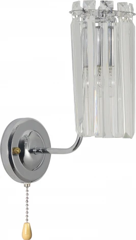 БраRivoli Ifa 1063-401 настенный 1хЕ14 40 Вт хрусталь с выключателем