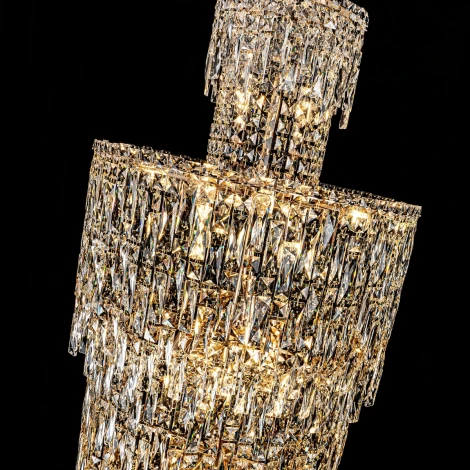 Подвесная люстра хрустальная Modelux ML.977.47 CR