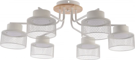 Потолочная люстра Rivoli Mona 9194-306 6хGX53 15 Вт