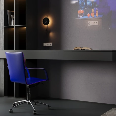 Накладка для светорегулятора поворотно-нажимного (капучино) Voltum S70 VLS002014