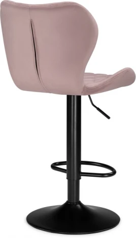 Барный стул Woodville Porch pink / black