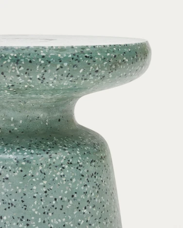 Приставной столик Mesquida из зеленого терраццо Ø 39 La Forma (ex Julia Grup) арт.192179