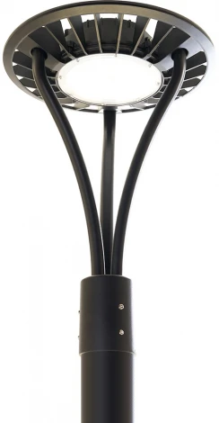 Уличный консольный светильник светодиодный Feron SP7010 48336 50W 5000lm 4000K, черный (220V, IP65)