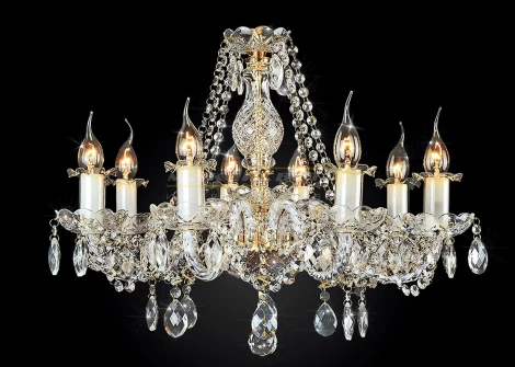 Подвесная люстра Максисвет 6660 2-6660-8-FG E14