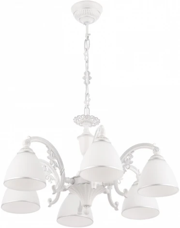 Подвесная люстра Arte Milano AM341837 341837/6 WT+SL (220V, на цепи)