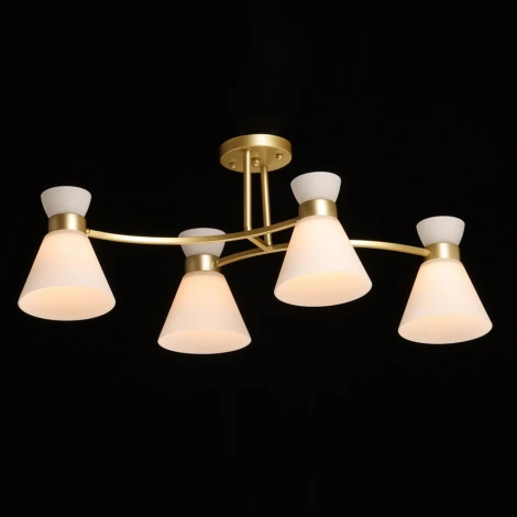 Потолочная люстра на штанге DeMarkt Дэла 635015704 (220V)