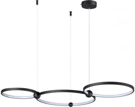 Подвесной светильник Lumion Diego 6533/85L черный LED 85W 3000-6000K 3649Лм 220V (на тросе)