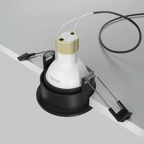 Встраиваемый светильник IP54 Maytoni Share DL126-GU10-B (220V, круглые)