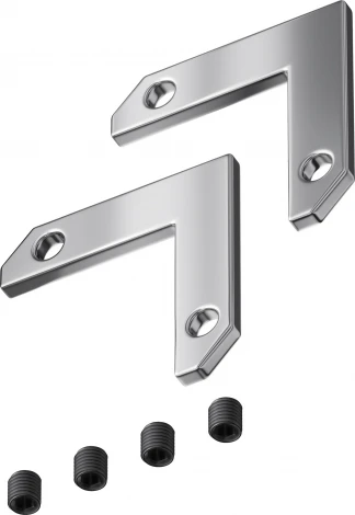 Комплект уголков 90° горизонтальных (2 соединителя + 4 винта) для профиля TRA034MP-2S-1 (магнитный) Maytoni Technical TRA034CL-MP-1