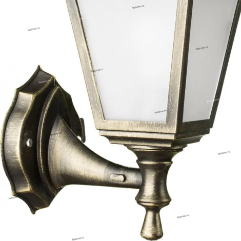 Настенный фонарь уличный Arte Lamp Zagreb A1115AL-1BR