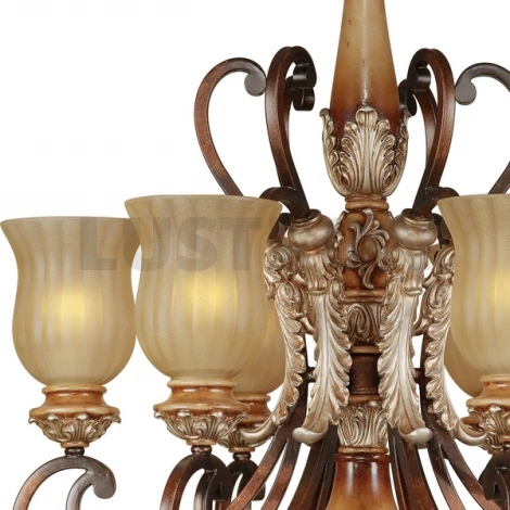 Подвесная люстра N-Light 706 706-06-52 antique silver + dark brown