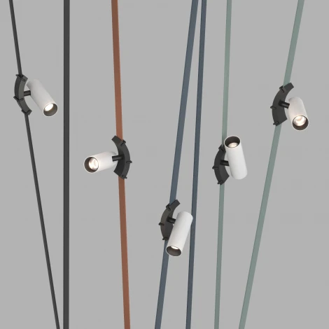 Трековый светильник 48V Denkirs Belty Spot DK5546-BW+BK (LED)