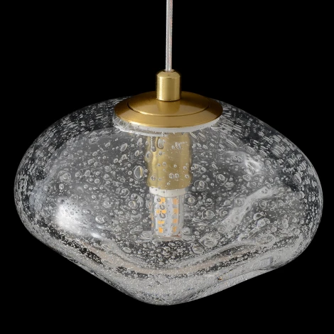 Подвесной светильник Crystal Lux FORMLESS SP1 TRANSPARENT